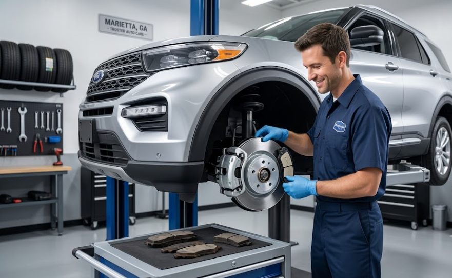 Brake Pad Replacement Service (Front or Rear Axle)