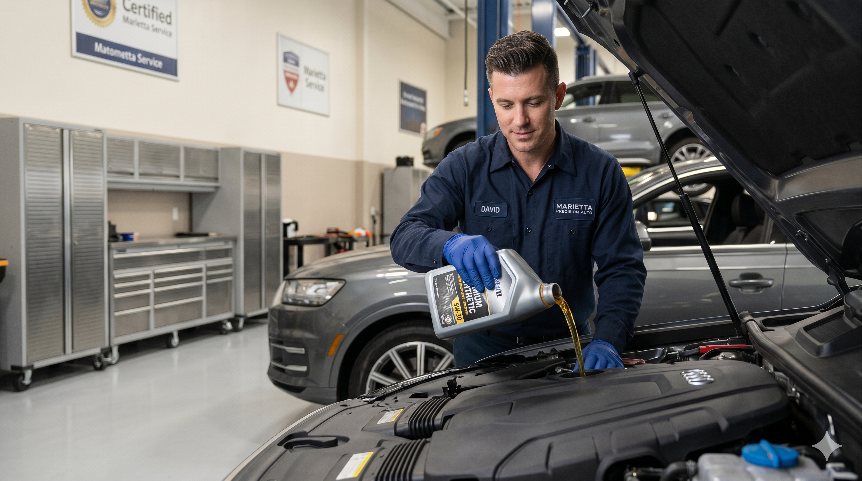 Premium Full Synthetic Oil Change Package